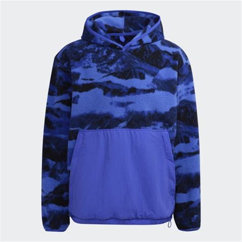 adidas adventure archive printed hoodie|adidas adventure polar fleece hoodie.